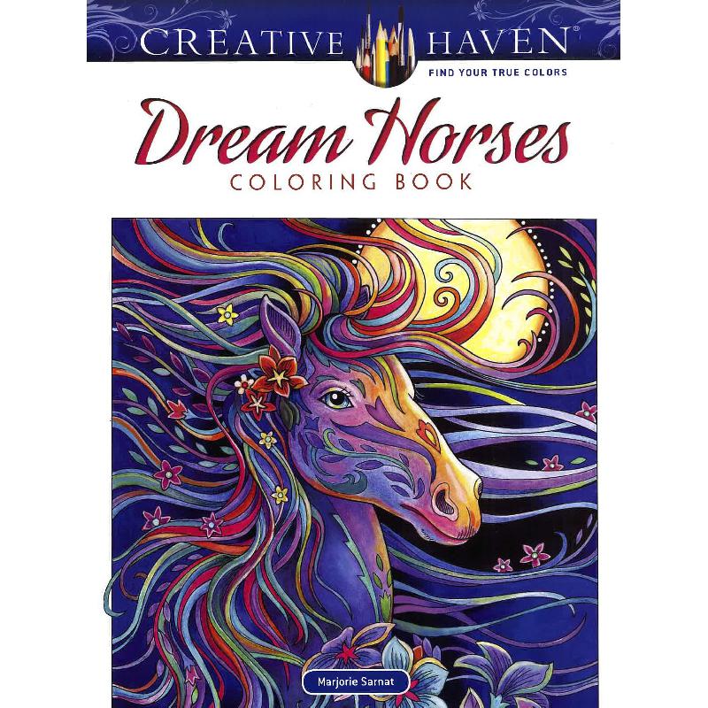 Dream Horses | كتب تلوين للكبار | الهوايات والأشغال اليدوية | الكتب الانجليزية | وصل حديثاً | الشحن الدولي