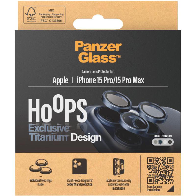 PanzerGlass Hoops Camera Lens Protector (Individual Ring) Smartphone Camera Accessory