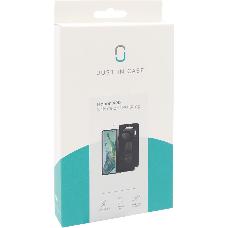 Just in Case Soft TPU Back Cover Mobile Case with Strap