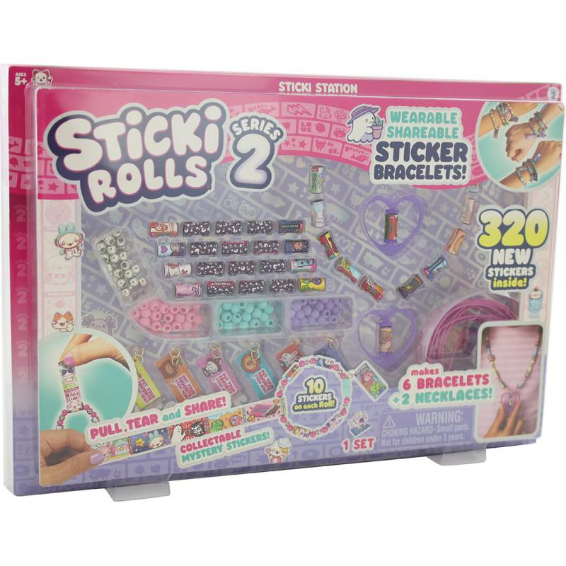 Homemade Sticker Book Sticki Rools Sticki Rolls Sticker Set Craft Activity Kit - Jarir Bookstore Qatar