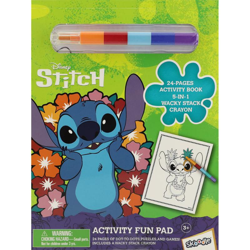 Disney Stitch Fun Pad Color Accessory Set | Toys & Kids Learning | Learning Aids | Painting & Coloring Activities | New Arrivals