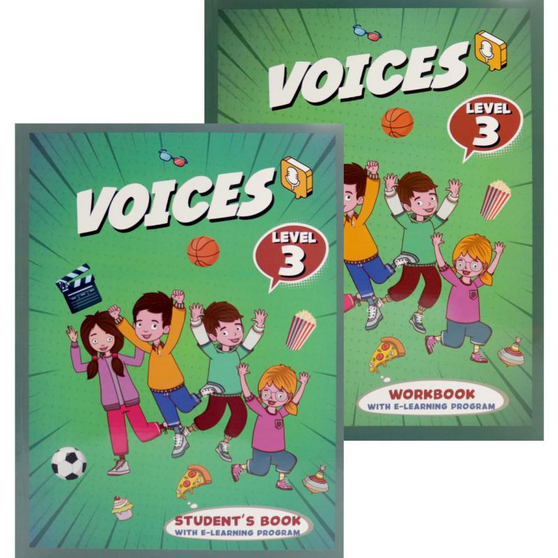 Voices: Level 3, Student's Book + Workbook - with e-Learning Program 1