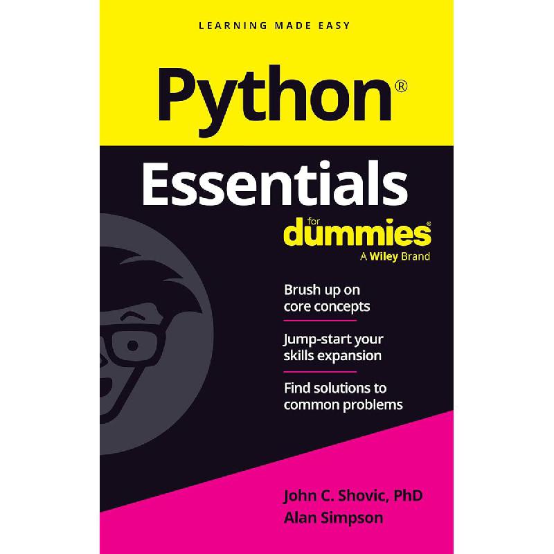 Python Essentials for Dummies for Dummies John Shovic - Jarir.com KSA
