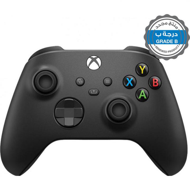 microsoft Microsoft Xbox Controller Refurbished Textured Triggers and Bumpers, Button Mapping, Hybrid D-Pad, Share Button