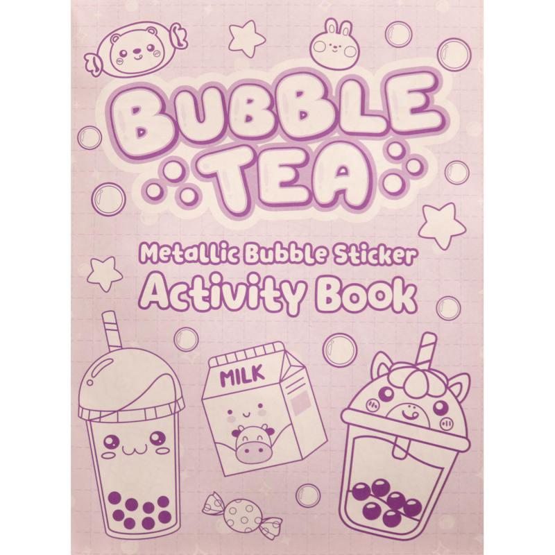 Bubble Tea: Metallic Bubble Sticker Activity Book 3