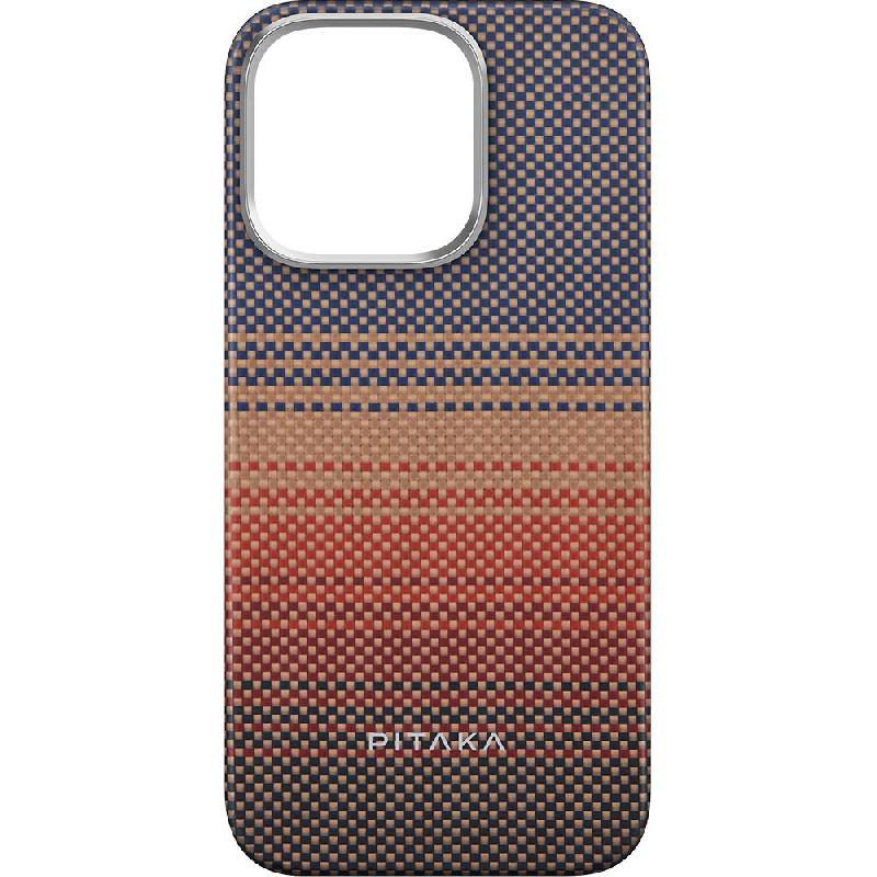 Pitaka Tactile Woven Back Cover Mobile Case with MagSafe