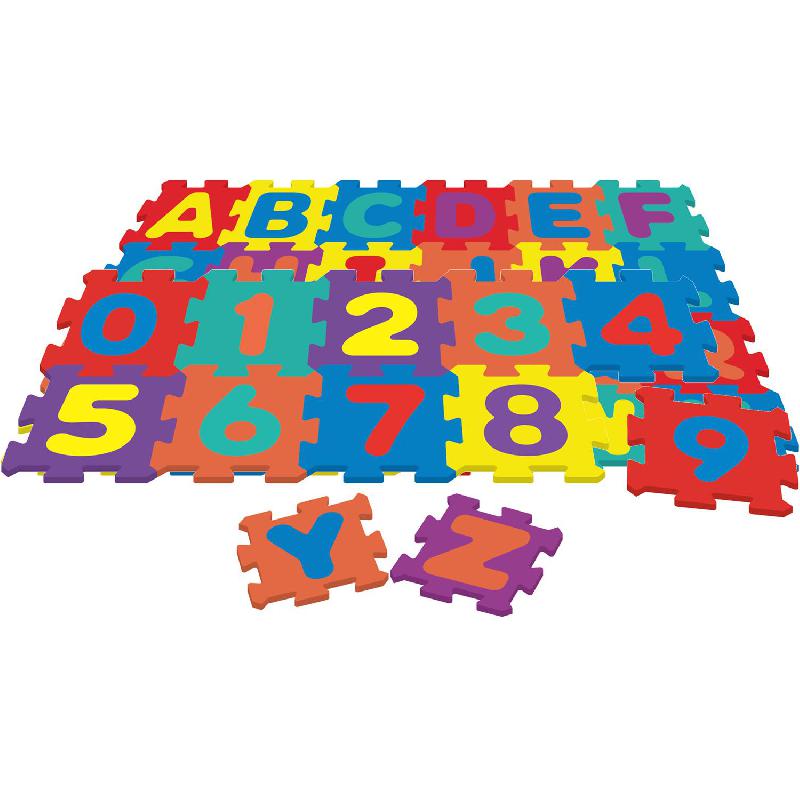 Letters and Numbers Puzzle Mat | Learning Aids | Toys & Kids Learning | Learning Alphabets | New Arrivals | Shop By Grade | Kinder Garten