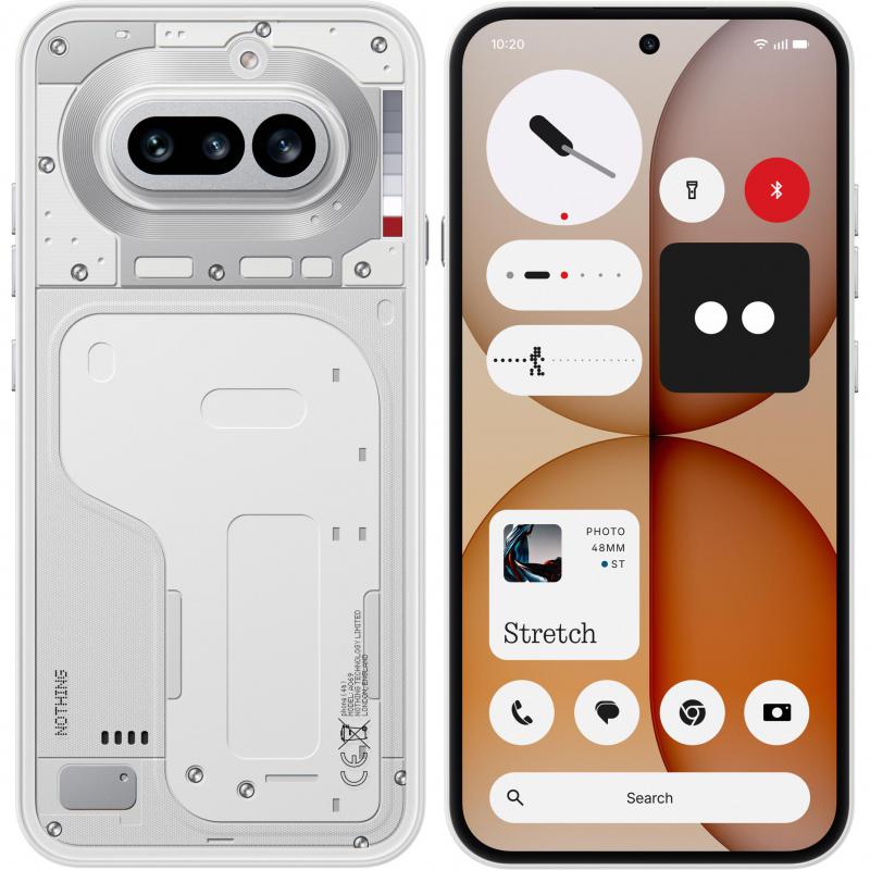 Nothing Phone (4a), 256 GB, 8 GB RAM, White, 5G, Snapdragon 7s Gen4 1