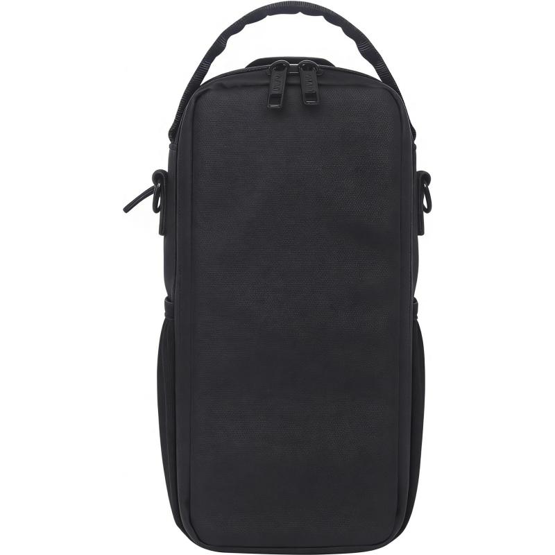Atrium Travel Container, Zipper Closure, Black