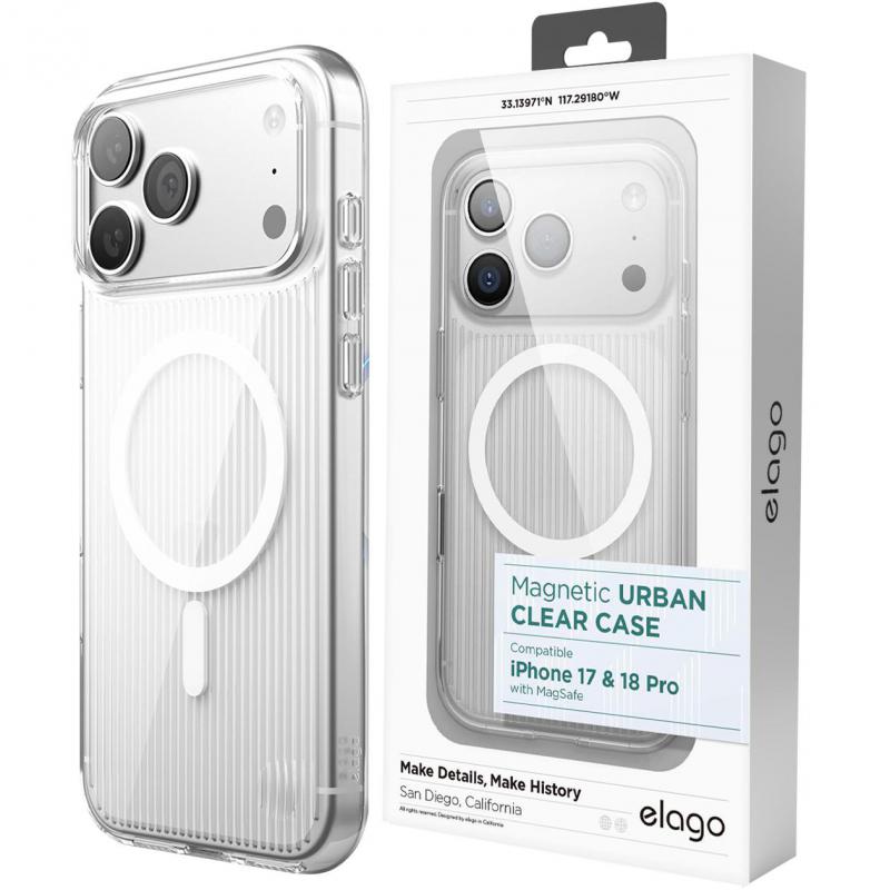 elago Elago Magnetic Urban Back Cover Mobile Case Raised Screen and Camera Bezels, Built-in Magnetic Ring