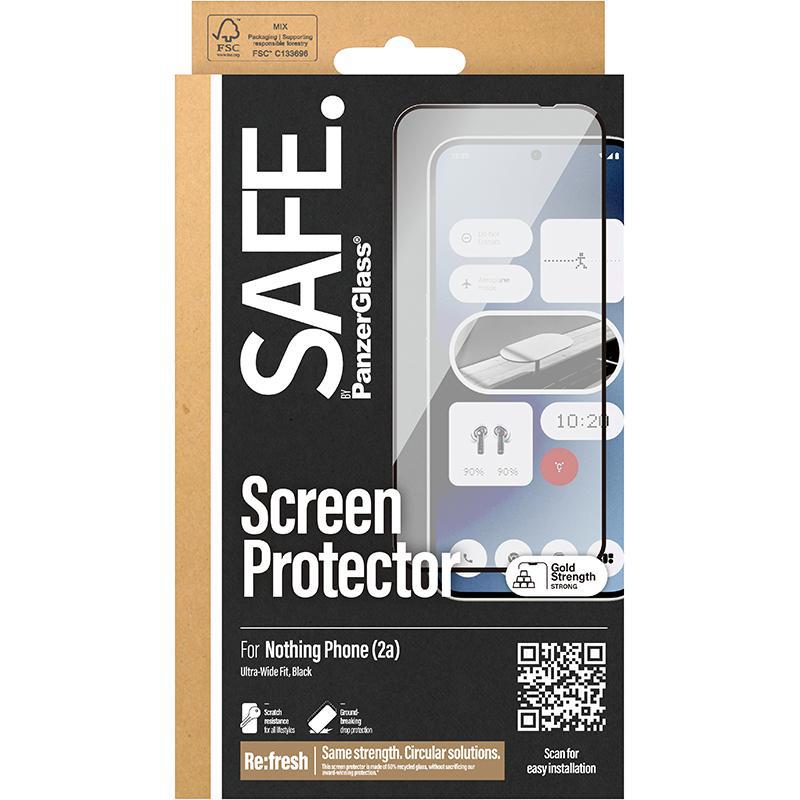 PanzerGlass SAFE Case Friendly Smartphone Screen Protector | Smartphone Accessories | Screen Protector & Privacy Filter | Clearance Offers
