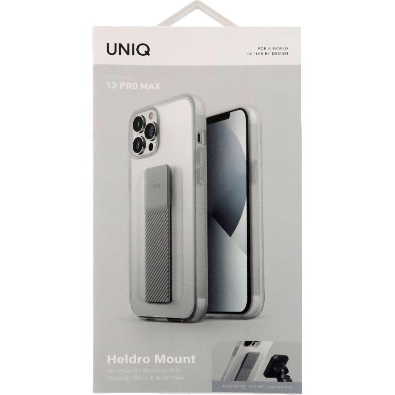 Uniq Heldro Mount Back Cover Mobile Case for iPhone 13 Pro Max Lucent Uniq