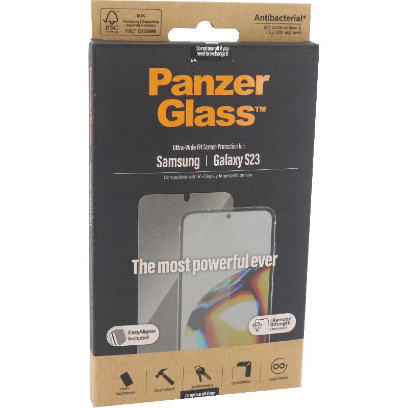 PanzerGlass Matrix Hybrid Screen Protector Ultra-Wide Fit Samsung Galaxy S23 Ultra 5G 6.8