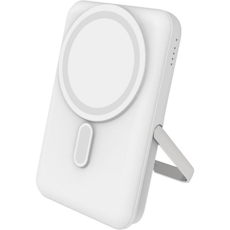 Mophie موفي إسينشالز سناب+ محطة طاقة مع حامل 10,000 ميللي أمبير/ساعة، شحن USB-C بقدرة 20 واط، شحن لاسلكي بقدرة 15 واط، حامل قابل للطي 10000 mAh / USB-C Input/Output (20W) | 15W Wireless Charging | Deployable Stand