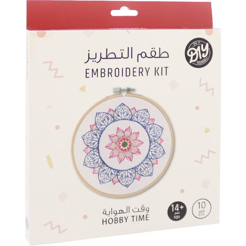 Cross Stitch, Mandala Design, Assorted Color