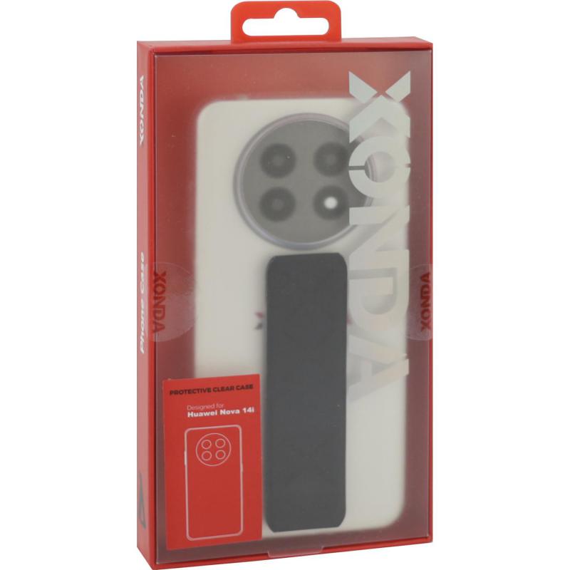 xonda Xonda Back Cover Mobile Case With Strap For Huawei Nova 14i Shock Proof, Grip and Stand Function