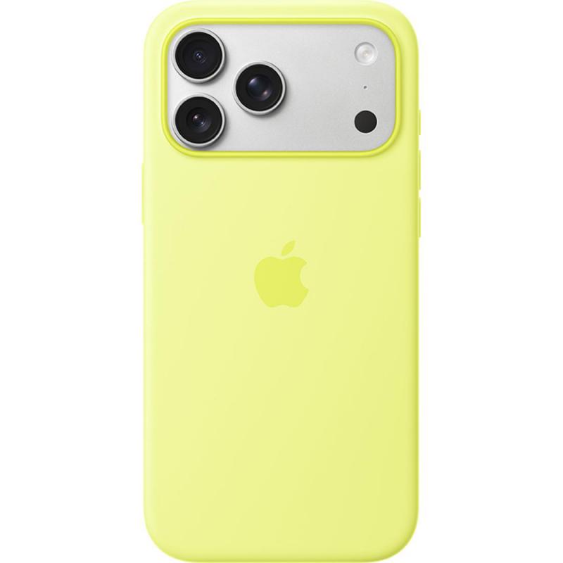 Apple Apple Silicone Back Cover Mobile Case With Magsafe For iPhone 17 Pro Max Securely Attaches to the Crossbody Strap, with Built-in Magnets