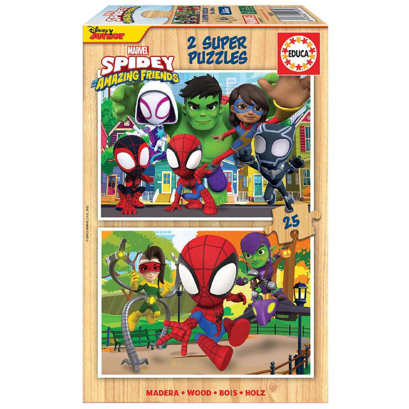 Educa Disney Junior Marvel Spidey and His Amazing Friends