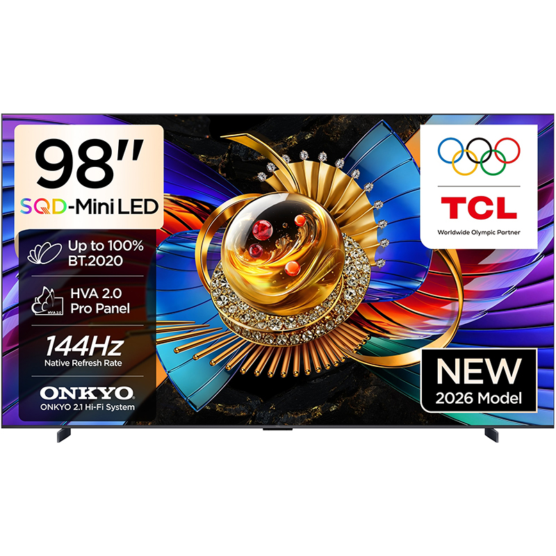 TCL TCL 98 Tv 4k Sqd mini-led Q7dpro 98" / Google TV / ONKYO Audio System,Local dimming