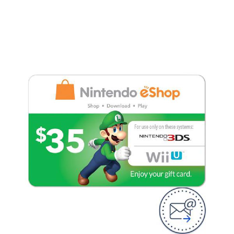Nintendo Nintendo Eshop 35 Payment And Recharge Card