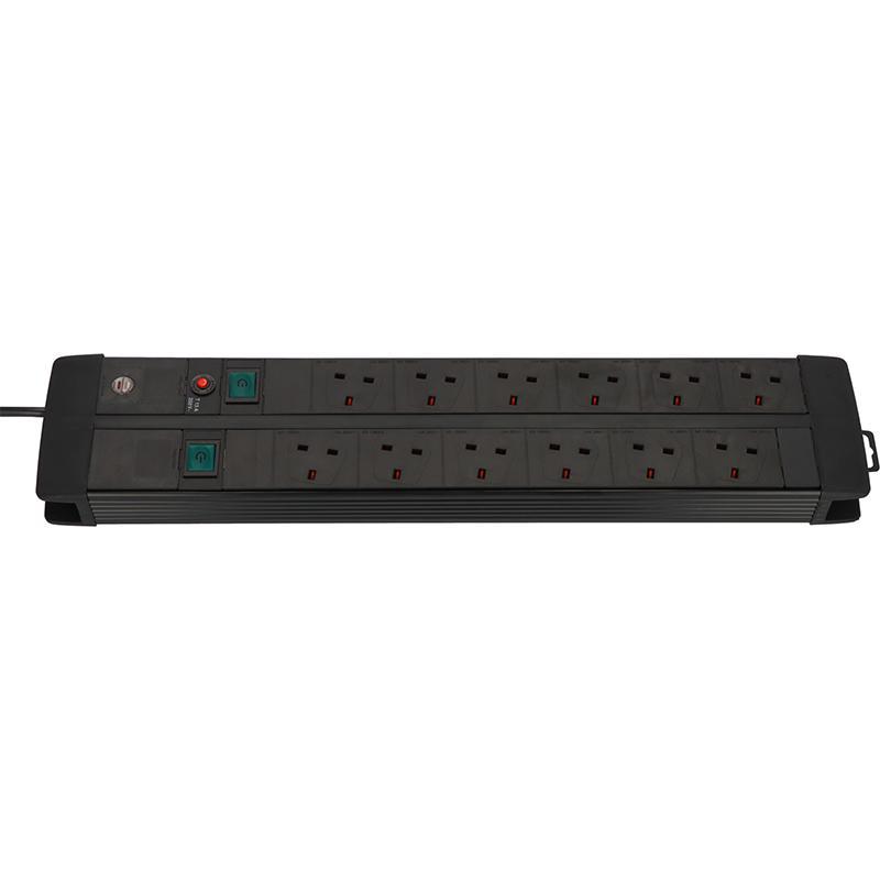 brennenstuhl Premium-Duo-Line Power Extension | Computer Supplies | Surge Protectors & Power Management | Surge Protectors & Power Strip