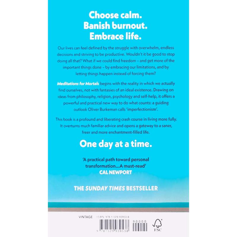Meditations for Mortals - A Four Week Guide to Doing What Counts 2