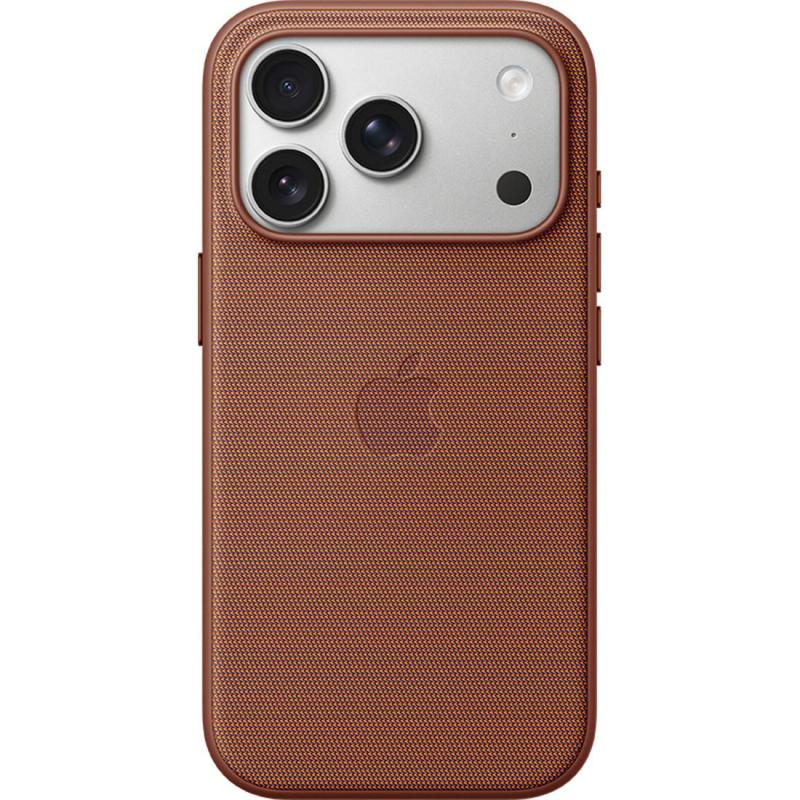 Apple Apple Techwoven Back Cover Mobile Case With Magsafe For iPhone 17 Pro 2 Connection Points to Attach to the Crossbody Strap, Anodized Aluminum Buttons