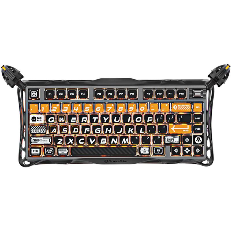 جرافاستار كيه 1 برو سايبرفلير زئبق ‎75‎% لوحة مفاتيح للالعاب | وصل حديثا