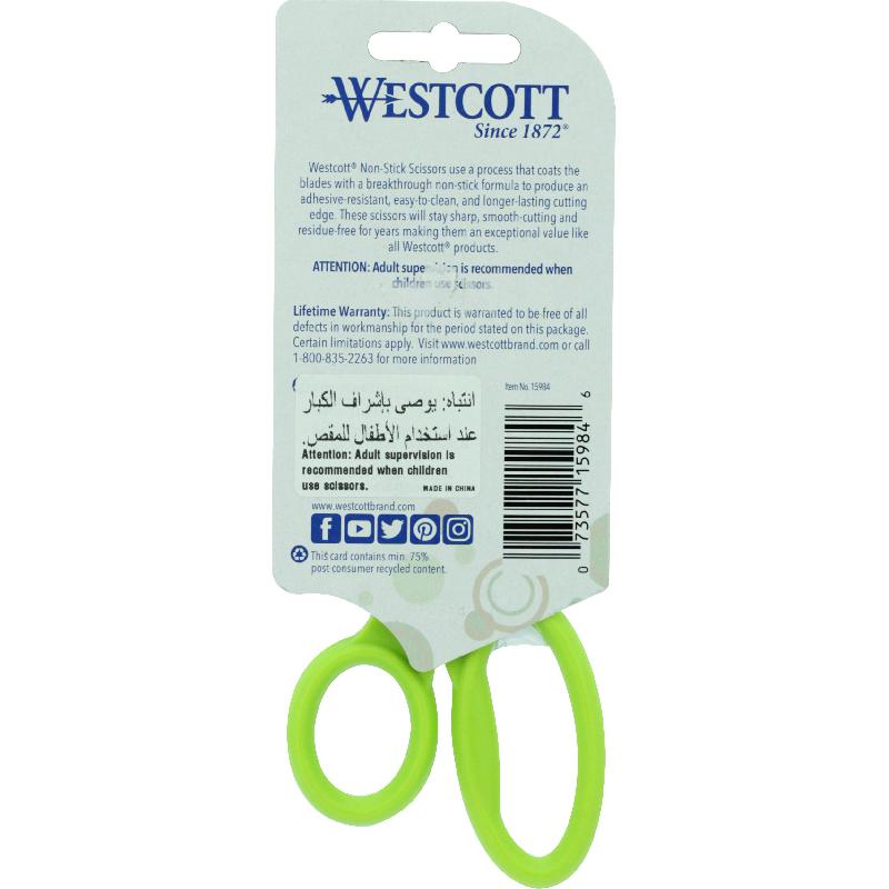 Wescott Kids Scissor, 5.00 in ( 12.70 cm ), for Either Hand