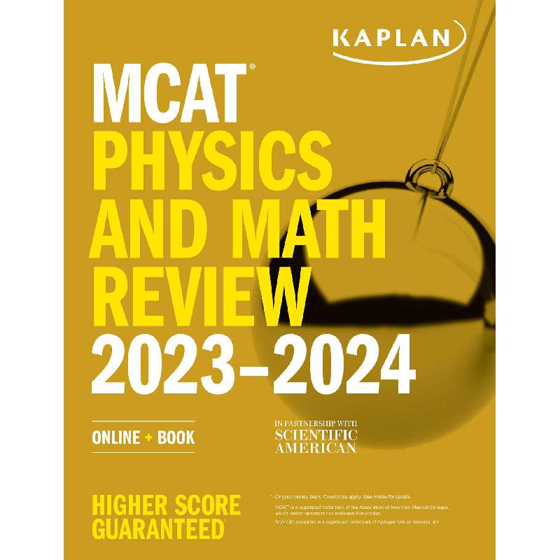 MCAT Physics and Math Review ‎2023 -‎2024 | وصل حديثاً | مراجع الاختبارات والشهادات | الشهادات المتخصصة والمهنية | الكتب الانجليزية | أفضل العروض | الشحن الدولي | عروض التصفية
