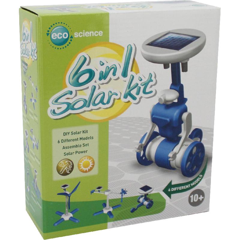 Edu Toys Science 6-in-1 Solar Kit Educational Activity Set