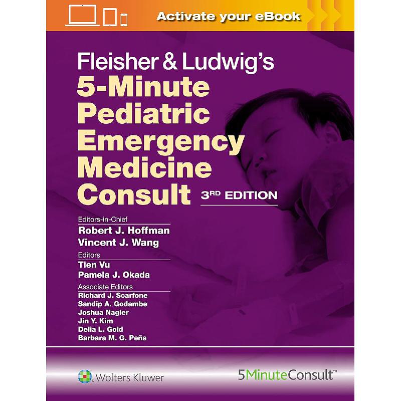 Fleisher & Ludwig's: ‎5 -‎Minute Pediatric Emergency Medicine Consult | الكتب الطبية | طب الأطفال | الكتب الانجليزية | وصل حديثاً