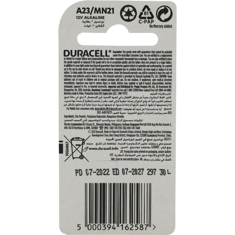Duracell A23 Multipurpose Battery | Office Supplies | Office Equipment | Batteries