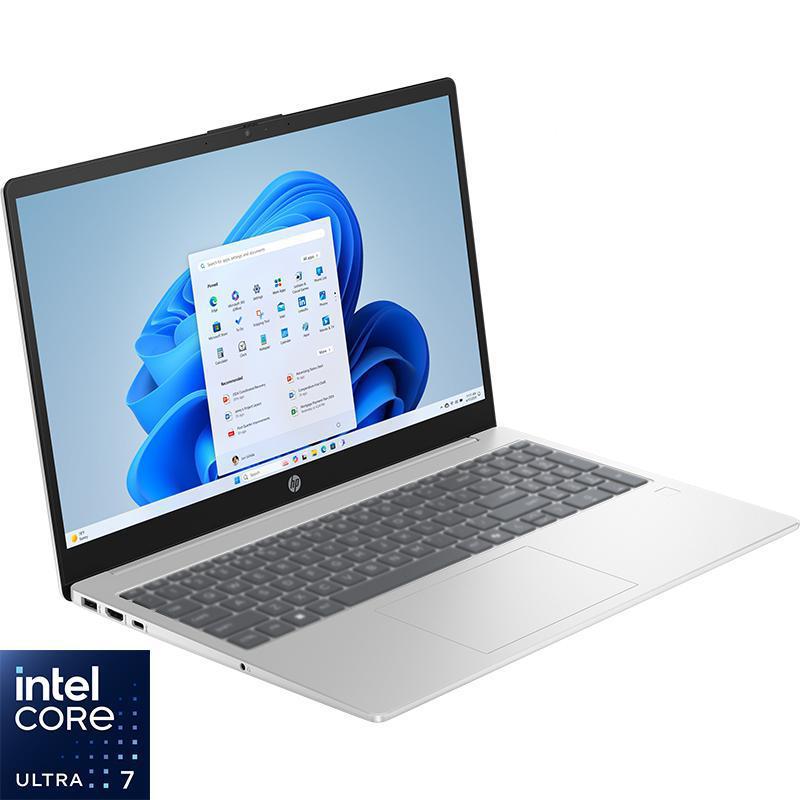 HP 15-fd1054nx Laptop, 15.6", Intel Core Ultra 7, 16 GB RAM, 512 GB SSD, Windows 11, Intel Arc Graphics