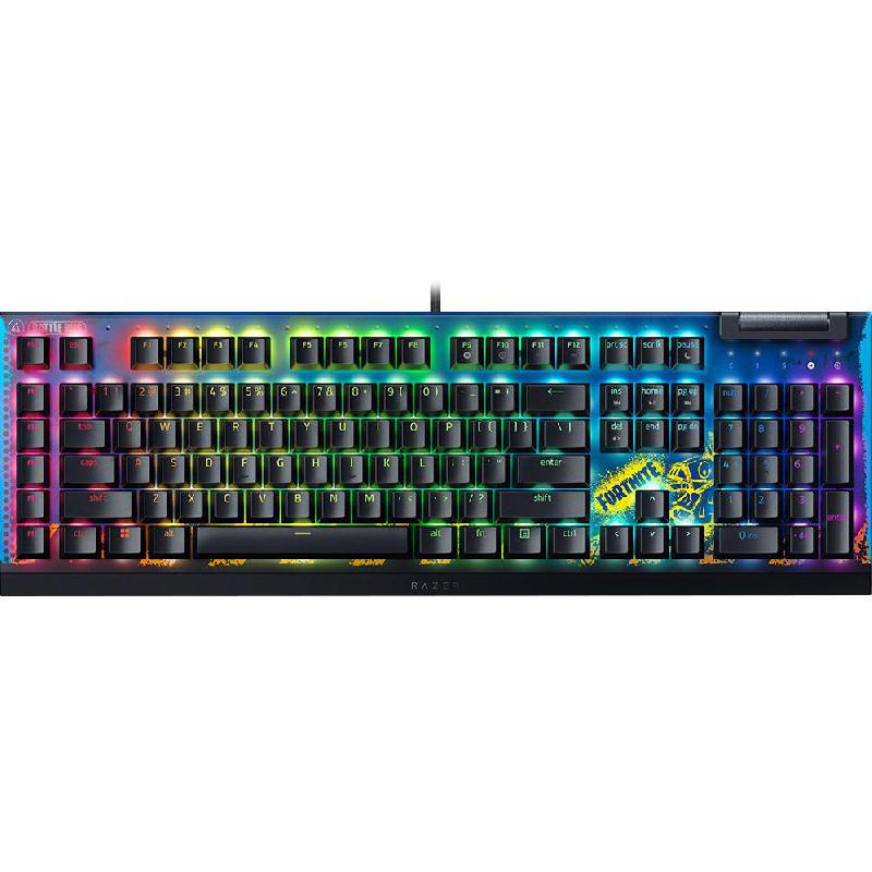 ريزر بلاك ويدو في 4 أكس مفتاح أصفر تخطيط أمريكي كروم RGB ‎-‎ اصدار فورتنايت لوحة مفاتيح للالعاب | مستلزمات الكمبيوتر | ألعاب الكمبيوتر الشخصي | لوحة مفاتيح وفأرة وملحقاتها | الألعاب الالكترونية | لوحات المفاتيح وملحقاتها | لوحة مفاتيح ألعاب الكمبيوتر | أل