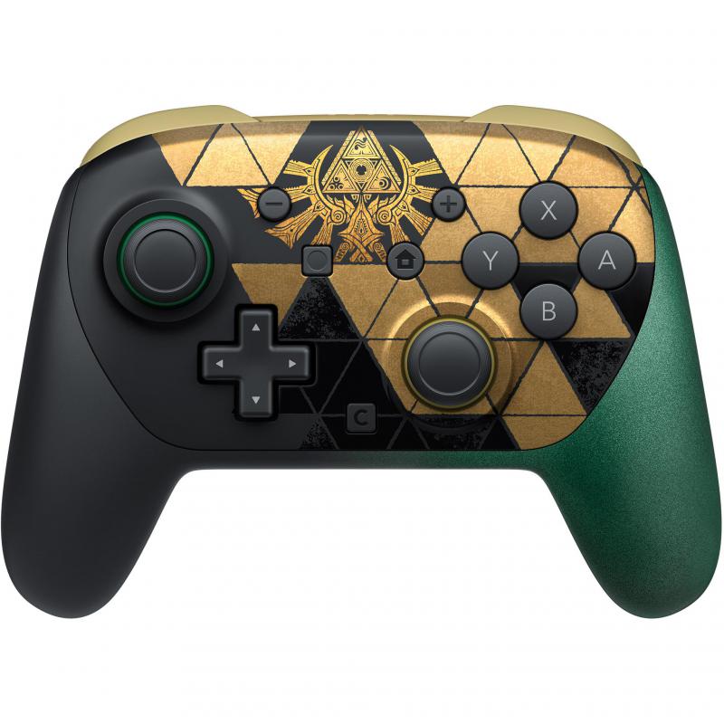 NINTENDO NINTENDO Switch 2 Pro Controller Legendary Zelda 40th Anniversary Edition Motion Controls, HD Rumble 2, C Button for GameChat