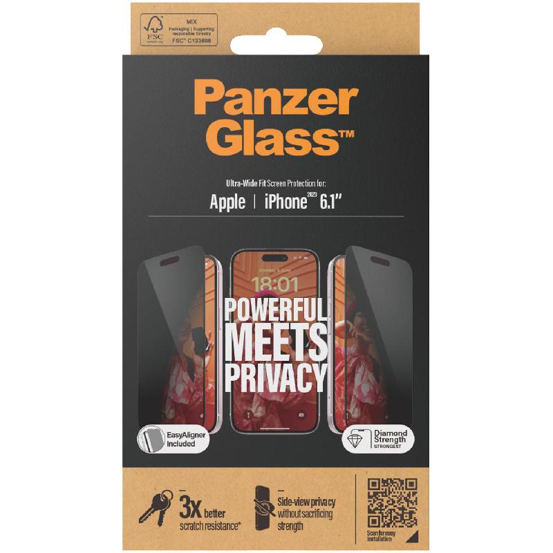PanzerGlass Ultra-Wide Fit Smartphone Screen Protector