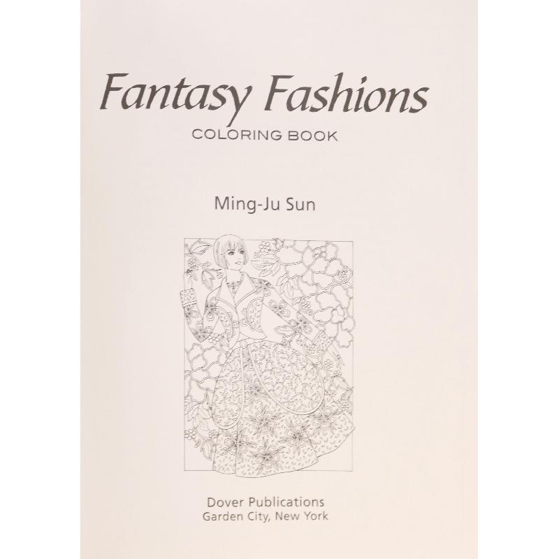 Fantasy Fashions | كتب تلوين للكبار | الهوايات والأشغال اليدوية | الكتب الانجليزية | وصل حديثاً | الشحن الدولي