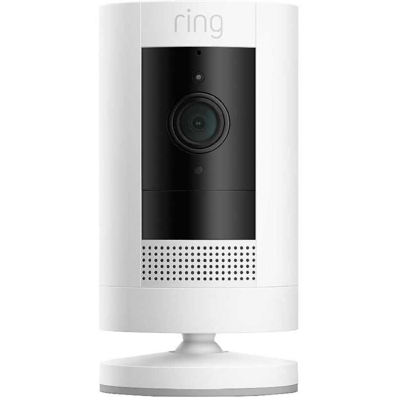 RING كاميرا رينغ ستيك أب كام بيترى اتصال ثنائي الاتجاه | رؤية ليلية | Motion-Activated | 1080p HD
