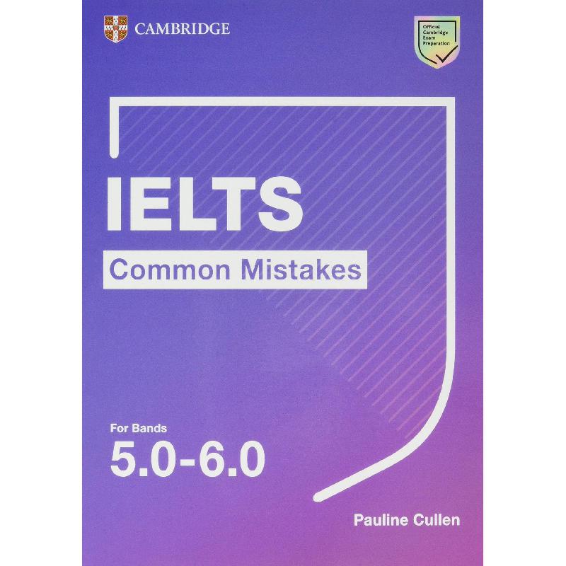 Cambridge IELTS: Common Mistakes for Bands 5.0-6.0 | مراجع الاختبارات والشهادات | مراجع الاختبارات | الكتب الانجليزية | الشحن الدولي