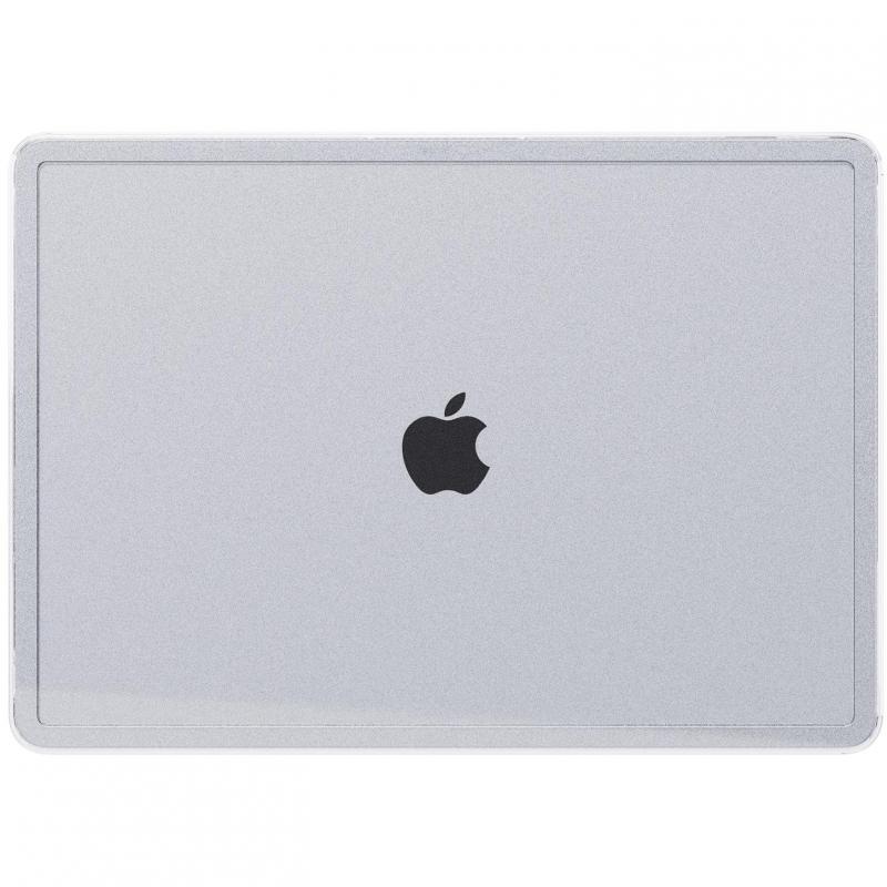 Tech21 EvoShell Top and Bottom Cover, Hardshell Case, for MacBook Air 13 M4/MacBook Air 13 M3/MacBook Air 13 M2, Clear