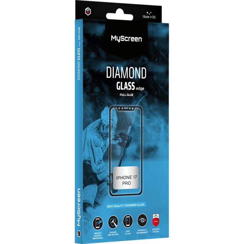 MyScreenPROTECTOR MyScreenPROTECTOR Diamond Glass Edge Smartphone Screen Protector For iPhone 17 Pro 9H Hardness
