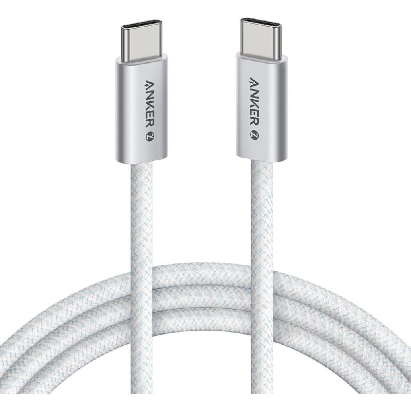 انكر من USB‎-‎C الى USB-C سلك شحن ونقل بيانات | ملحقات الهواتف الذكية | أسلاك الهواتف الذكية