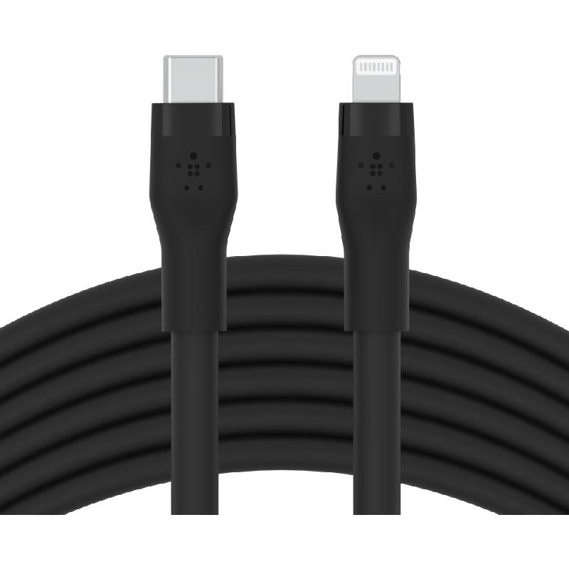 بيلكن بوست تشارج فلكس USB‎-‎C الى Lightning سلك شحن ونقل بيانات | ملحقات الهواتف الذكية | أسلاك الهواتف الذكية | أفضل العروض