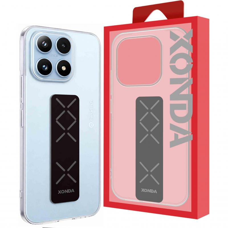 xonda Xonda Back Cover Mobile Case With Strap For Xiaomi 17 Shock Proof, Grip and Stand Function