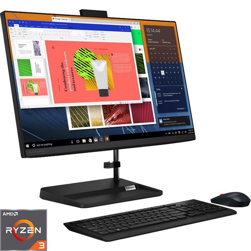Lenovo PC Desktop Computer 23.8" AMD Ryzen 3 5300U Jarir Bookstore UAE