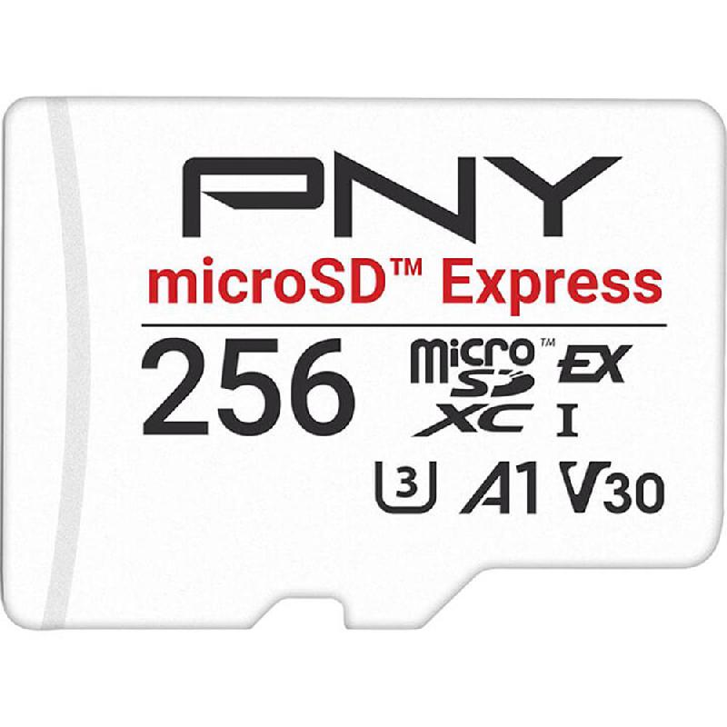 PNY TECHNOLOGIES بطاقة ذاكرة PNY TECHNOLOGIES MicroSDXC Express مخصصة لنينتندو سويتش 2 سعة 256 جيجابايت 256 GB / UHS-I PCle Gen 3 | U3 | V30