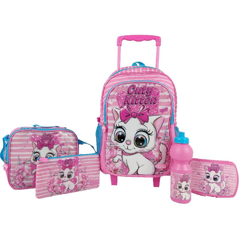 Roco Cutie Kitten 5-in-1 Value Set Trolley Bag with Accessory