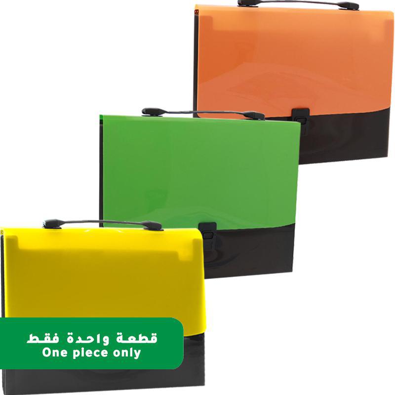 ملف يتمدد، A4، 13‎ جيب، ألوان متنوعة، قد يختلف اللون والتصميم