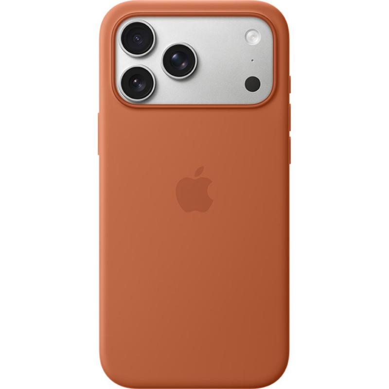 Apple Apple Silicone Back Cover Mobile Case With Magsafe For iPhone 17 Pro Max Securely Attaches to the Crossbody Strap, with Built-in Magnets